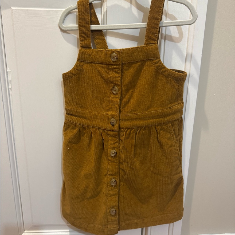 Crewcuts Brown Corduroy Romper